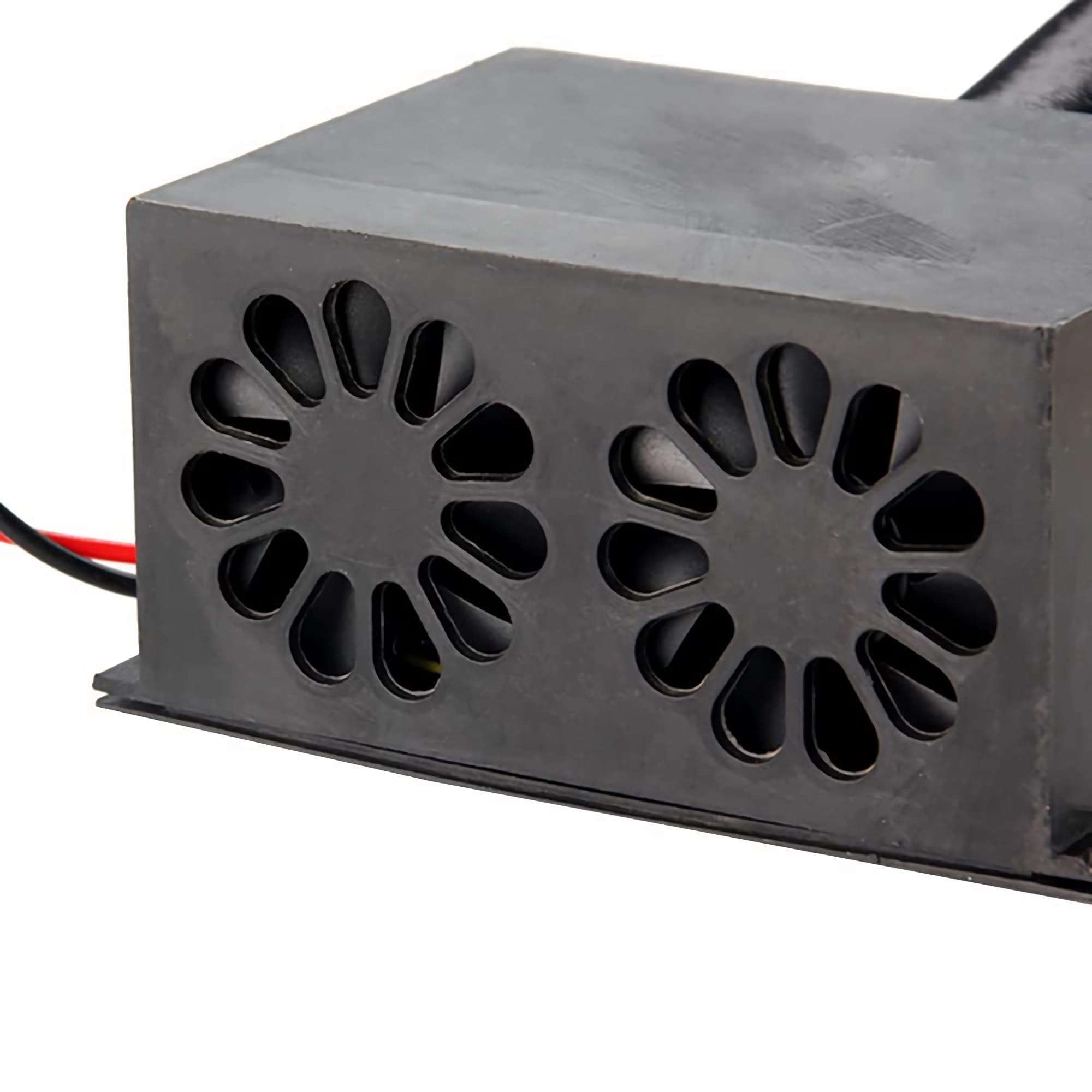 12V/24V 400-600W Calentador de coche de Calentador de coche con 2 salidas de aire y 2 interruptores Descongelador de coche de metal