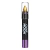 Cosmic Moon - Metallic Face Paint Stick/Body Crayon makeup for the Face & Body - 0.12oz - Easily create metallic designs like a pro! - Blue
