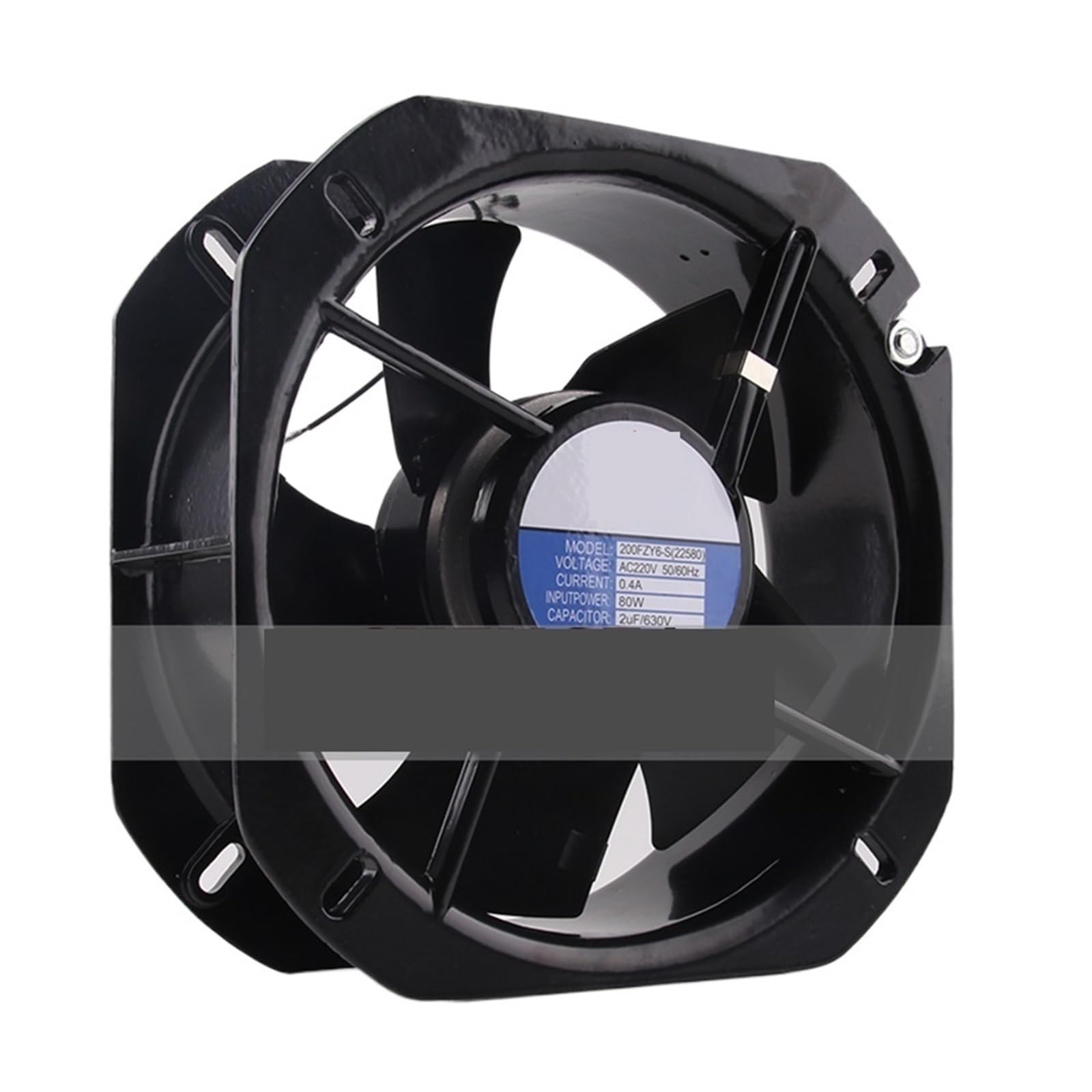 RTYGHBSWU Fan 200FZY6-S(22580) AC220V 80W 0.4A Cooling Fan 225X225X80MM