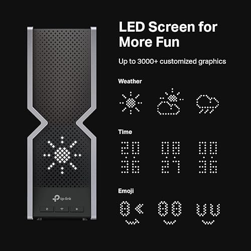 Miniatura 16 de TP-Link Enrutador WiFi 7 Tri-Band BE9300 (Archer BE550) - 6 flujos, puertos completos de 2.5G con 6 antenas internas, hasta 2000 pies cuadrados