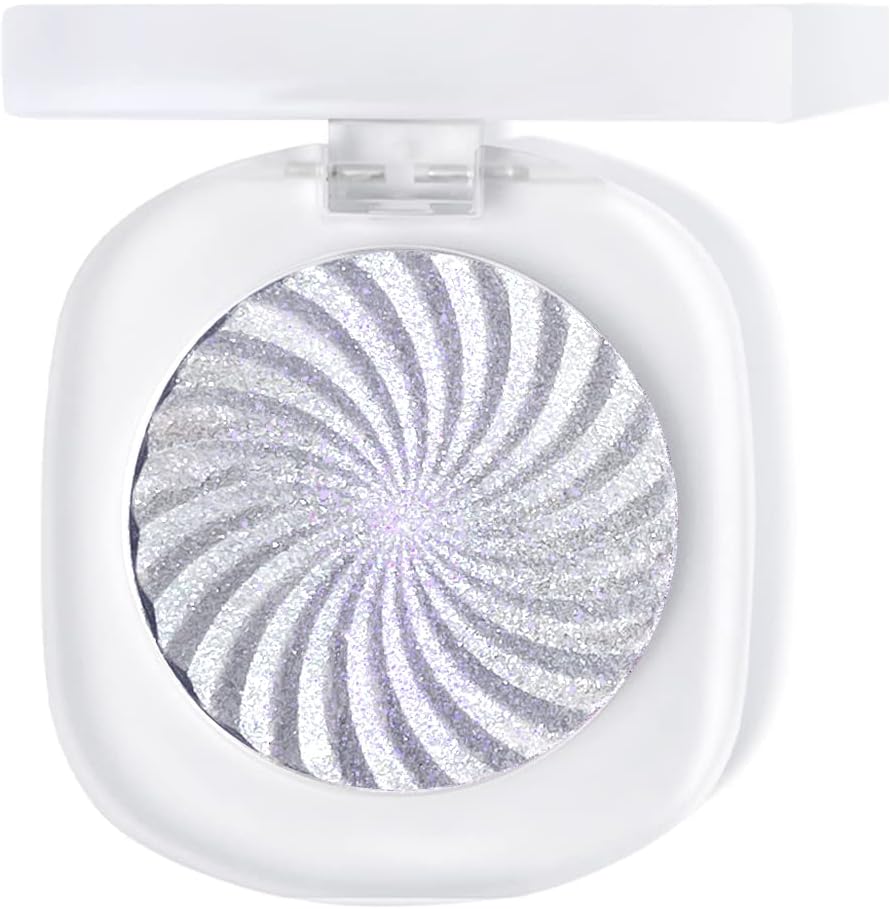 TINTARK Cream Highlighter Compact for Face Eye Cheek Body, Highly Pigmented Eyeshadow, Vegan