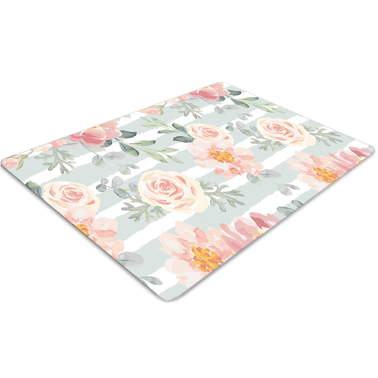 Tapis de sol anti-rayures PVC 100x70 cm imperméable pour stopper les dommages de chaises