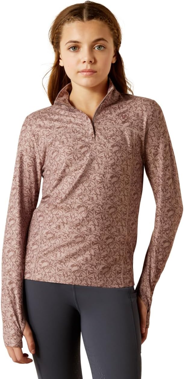 ARIAT Unisex Youth's Lowell 3.0 1/4 Zip Baselayer