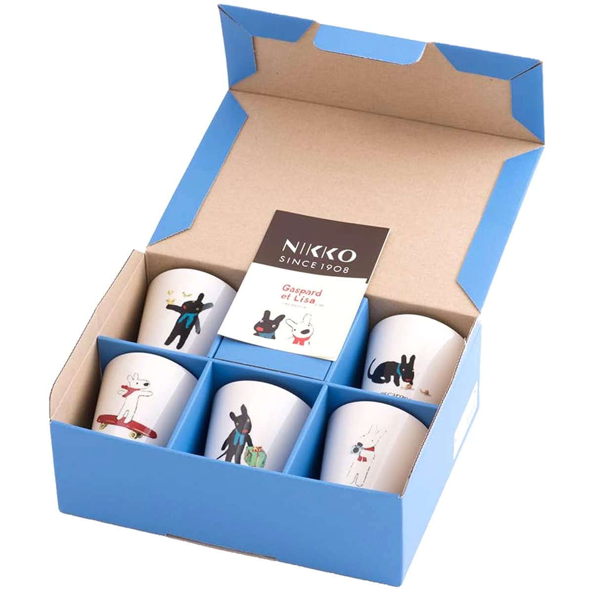 Amazon | ○【終了】リサとガスパール フリーカップ 5個セット 割れ