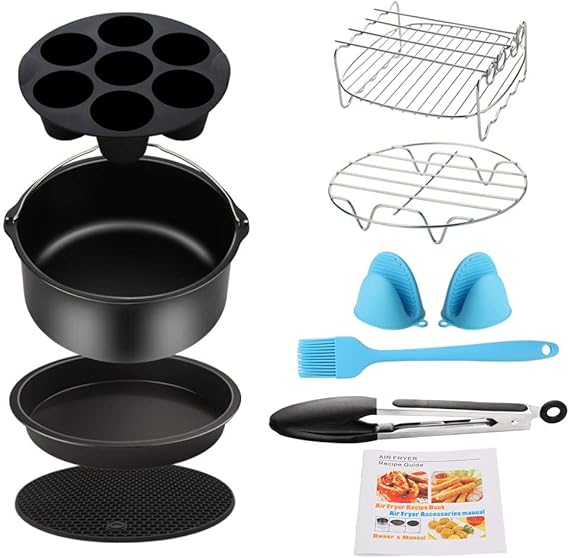 Perfect Christmas Gifts Air Fryer Accessories 9PCS