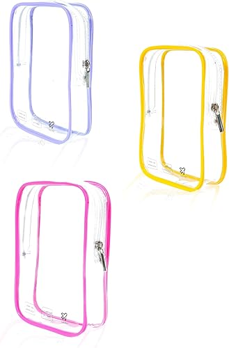 Miniatura 5 de Artículos esenciales de viaje en avión para volar al extranjero, tamaño de 1 cuarto de galón, aprobado por la TSA, bolsa de aseo transparente para