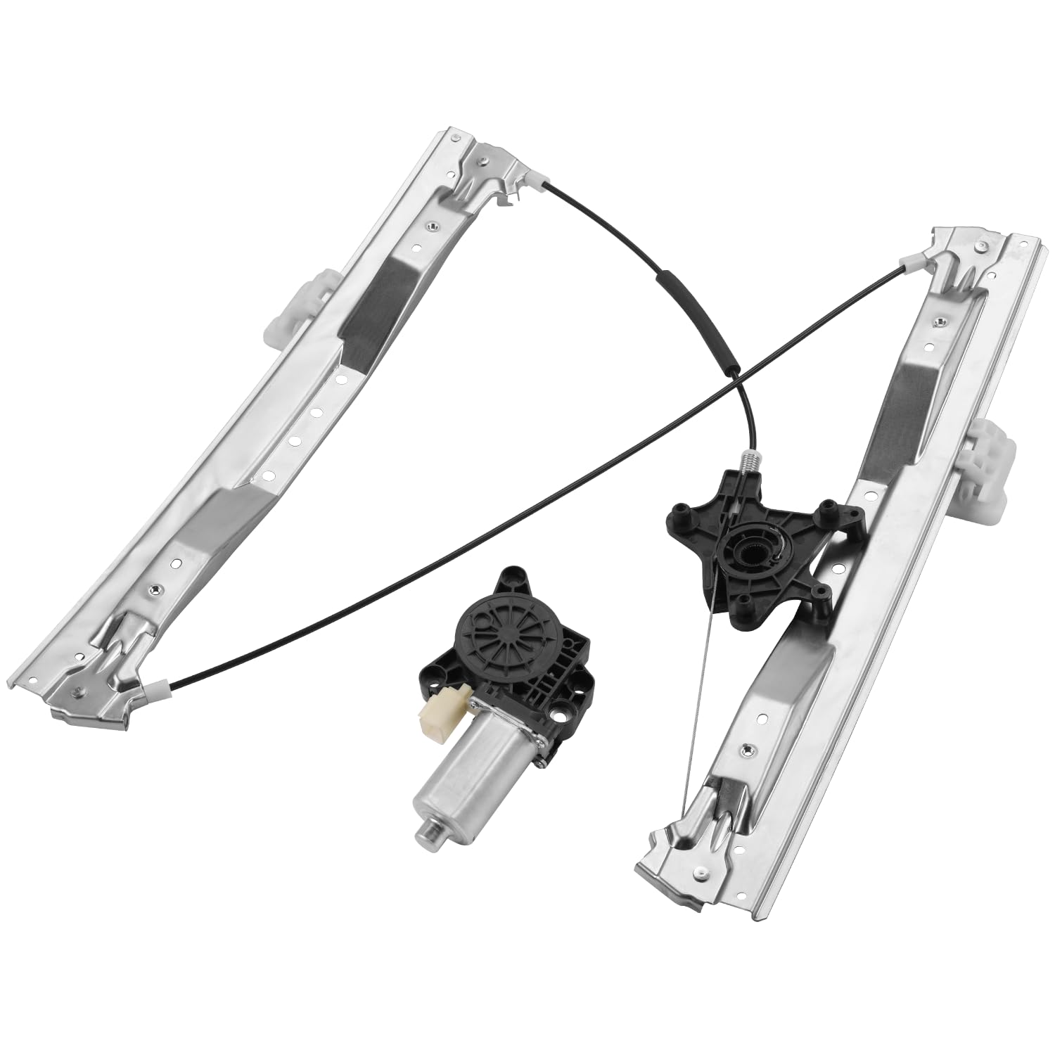Front Left Driver Side Power Window Regulator with Motor Compatible with Dodge Grand Caravan 2008-2020/ Chrysler Town & Country 2008-2016/ Ram C/V 2012-2015, Replace OE 748-508