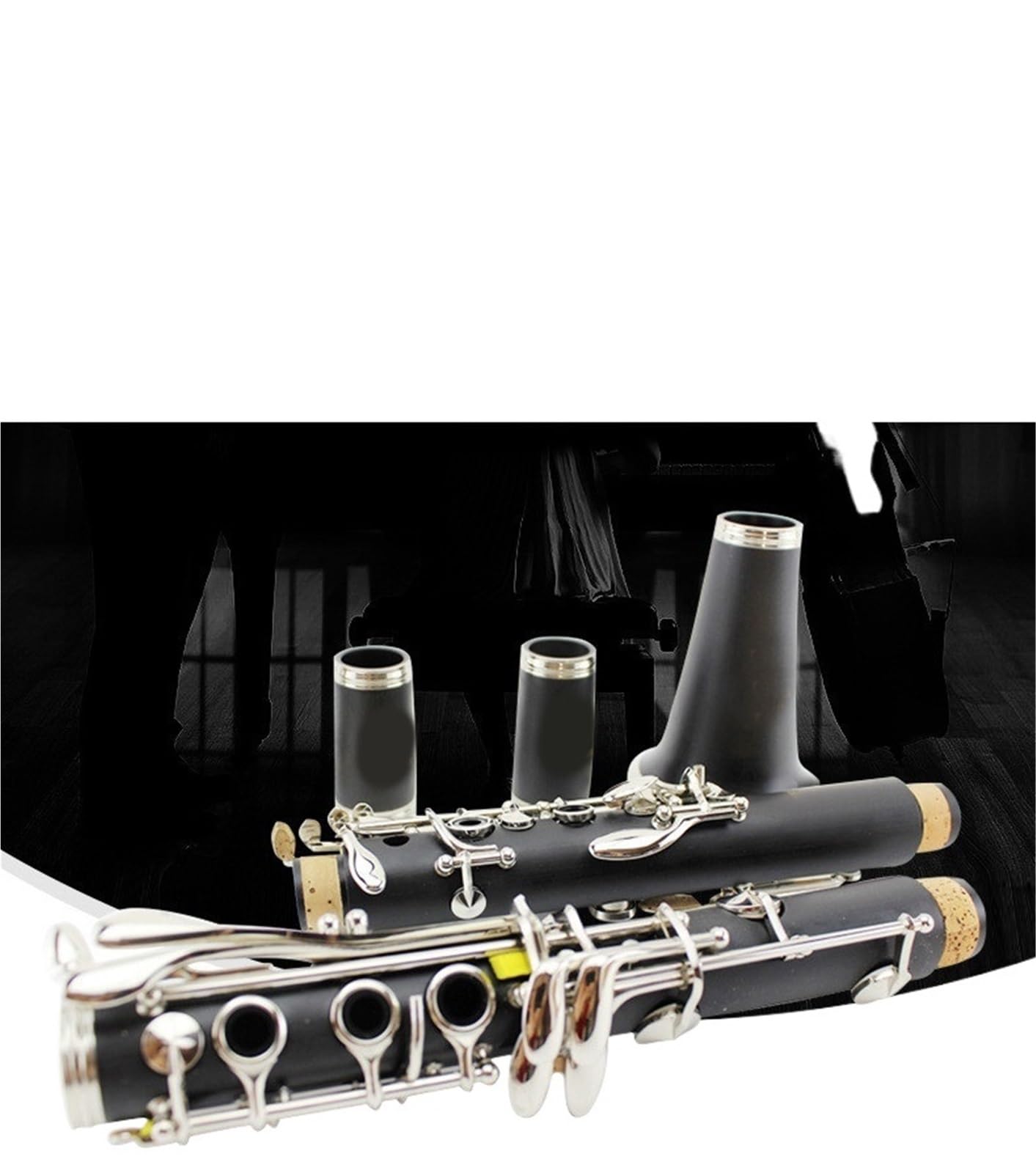 Clarinetto Sib Per Principianti - 17 Tasti Bachelite Con Custodia, Ance E Accessori - Foto 8