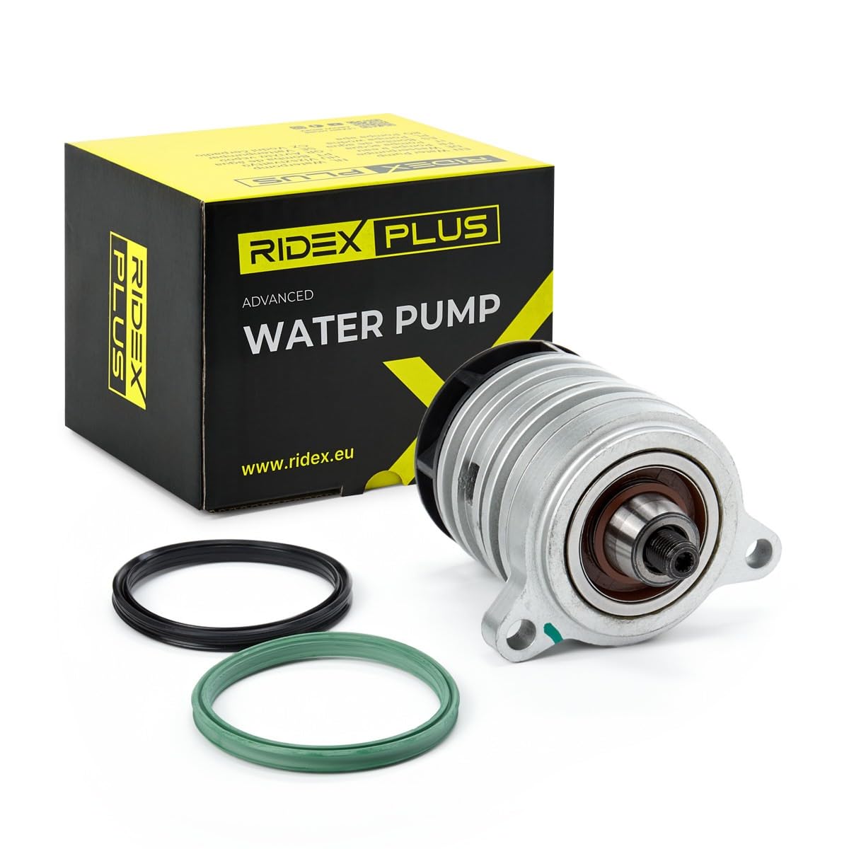 RIDEX PLUS 1260W0046P Bomba de agua con juntas Compatible con VW Multivan T5 7HM, 7HN, 7HF, 7EF, 7EM, 7EN