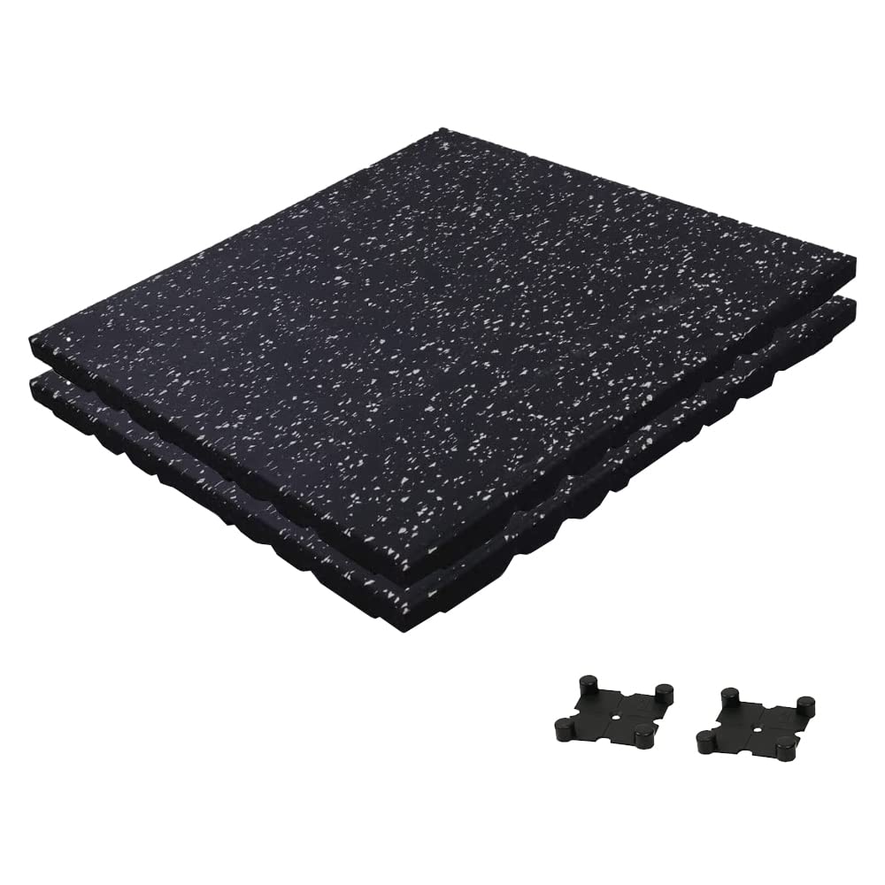 Amazon.co.jp: ゴムマット ジムマット 50cm*50cm 20mm 防音 筋トレ