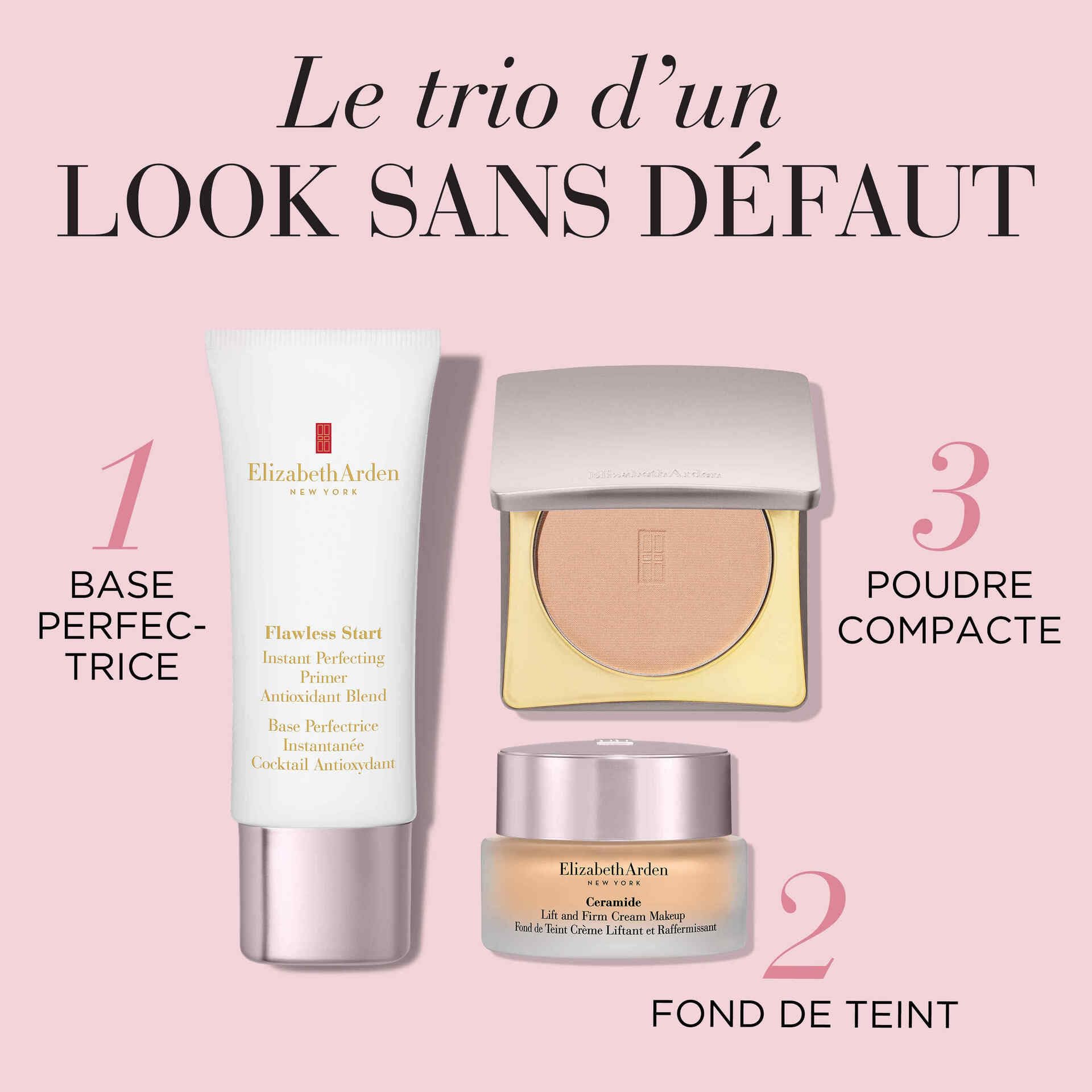 Elizabeth Arden Ceramide- Fond de Teint Crème Liftant et Raffermissant - couvrance moyenne à totale - anti-âge et hydratant 30 ml