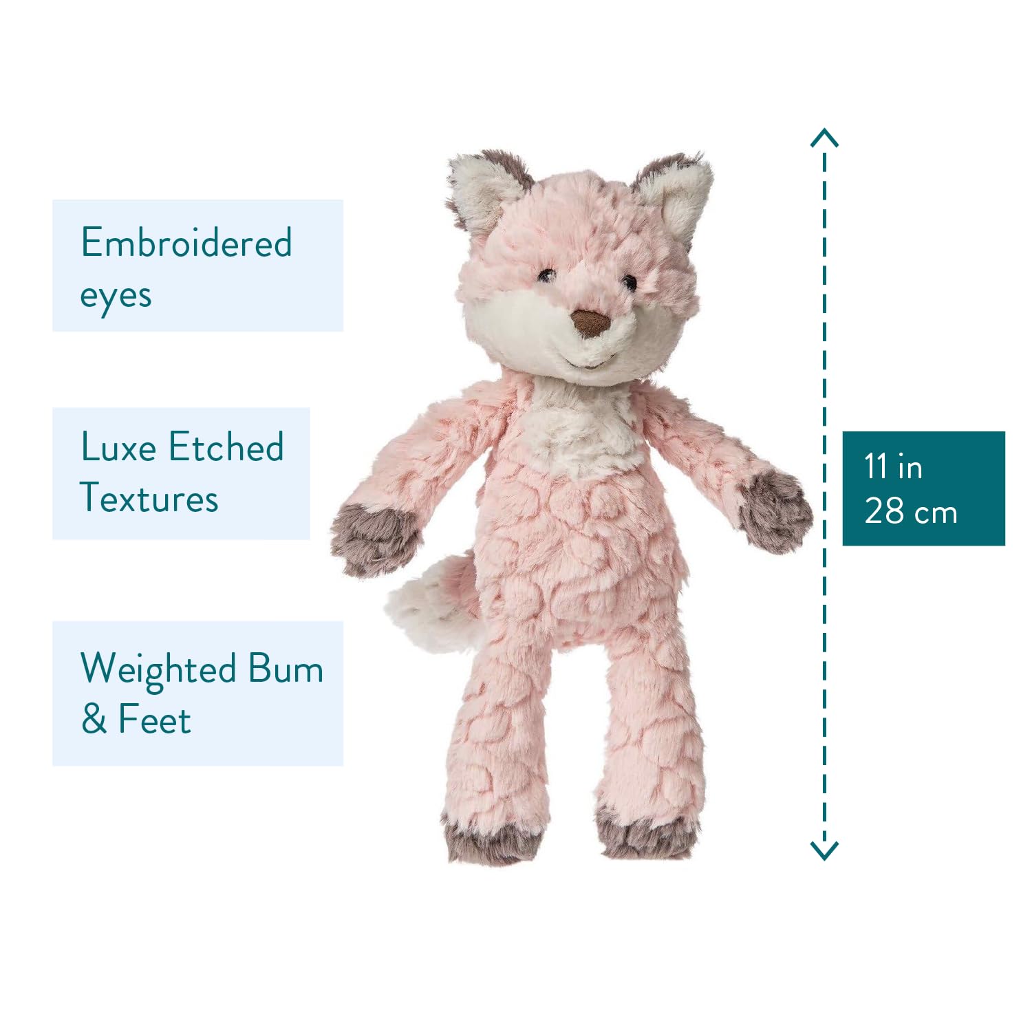 Mary Meyer Putty Nursery Soft Toy, Fox, 11 Inch (Pack of 1) image 3