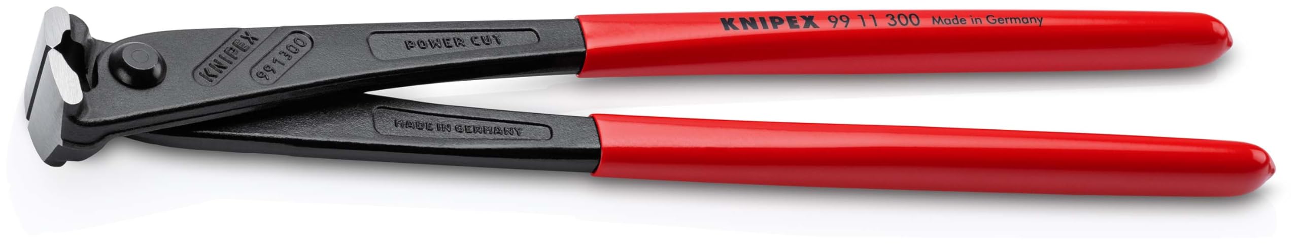 Knipex Elektrikli Pense, Yüksek Dişli, Siyah Atramentize, Plastik Kaplı 300 mm 99 11 300