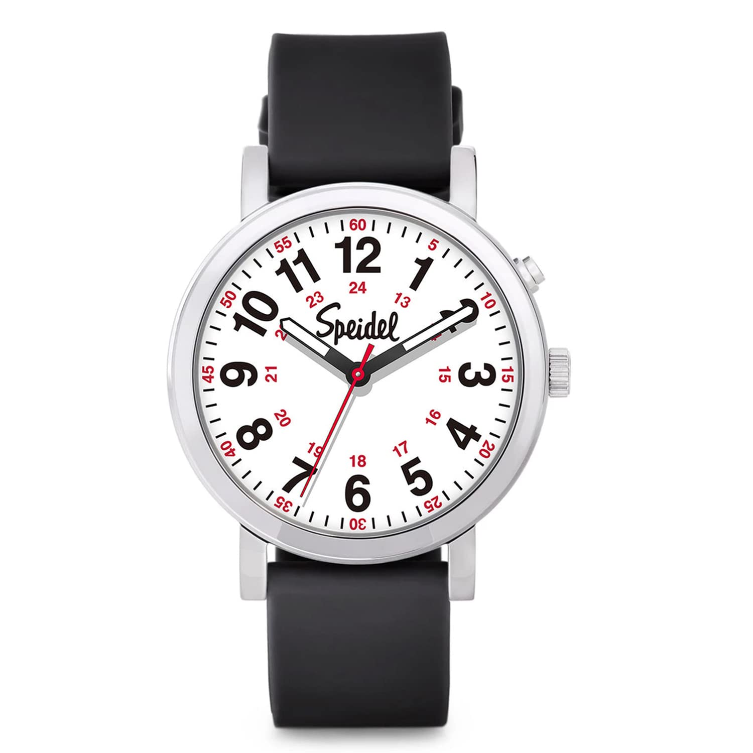 SpeidelGlow Scrub Watch™,Electroluminescent Dial,Nurses,Doctors,Students 3ATM, Engraveable