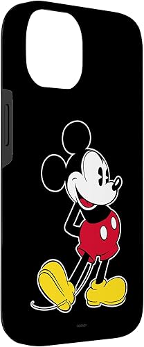 Miniatura 6 de Funda para iPhone 12 Pro Max Disney Mickey Mouse Classic Pose Negro