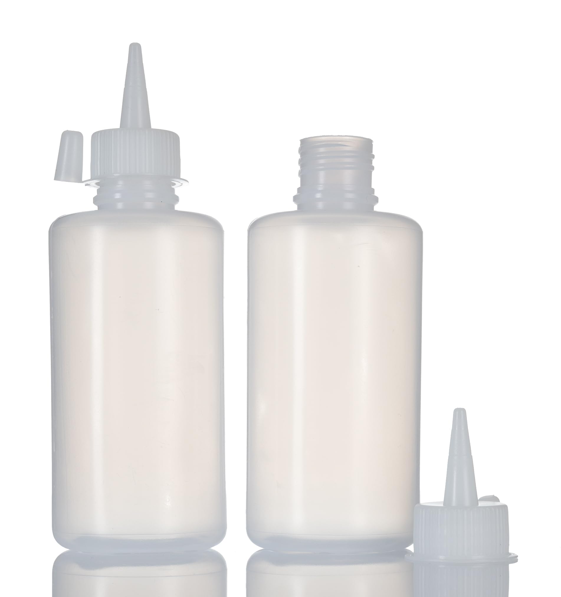 RS PRO Polyethylen Laborflasche 250ml, Ø 60 mm Reagenzflasche Enghalsig, Packung a 10 Stück