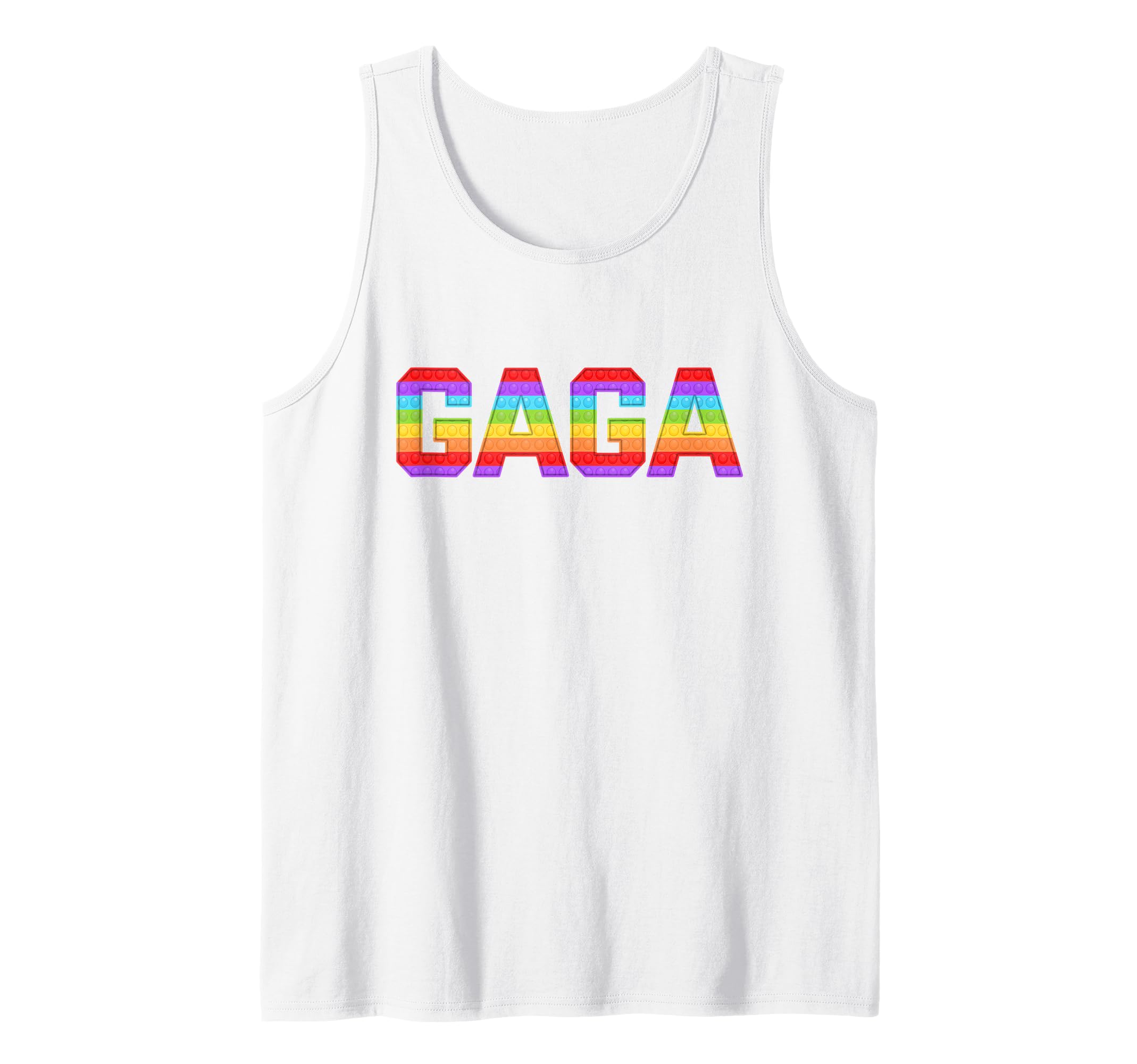 Family Matching Gaga Pop It Birthday Girls Boys Tank Top