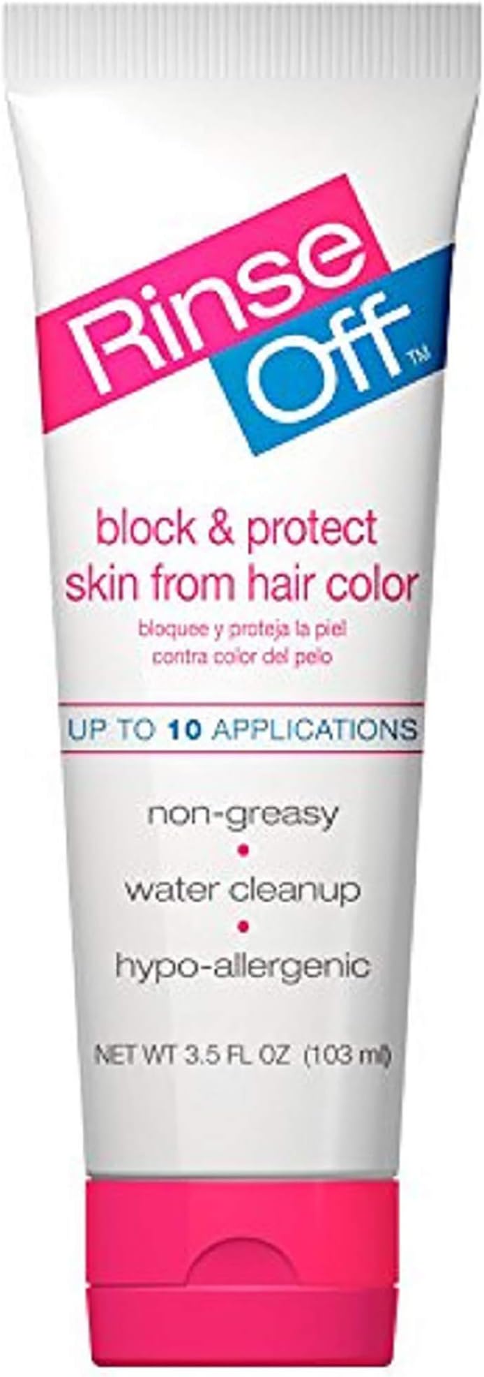 block and protect skin from hair color - up to 10 applications - 3.5 fl oz tube