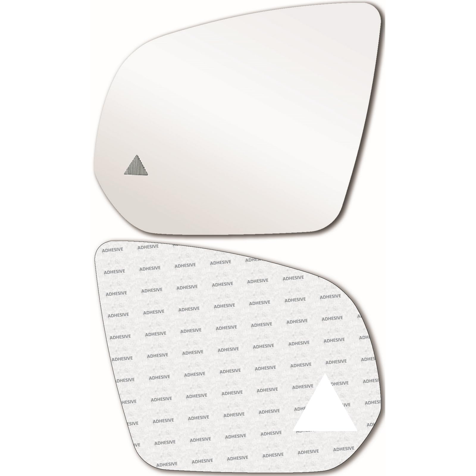 Blind Spot Flat Mirror Glass with Full Size Adhesive for Mercedes-Benz 2023-2026 EQE 2019-2026 G GLE GLS Maybach GLS600 Driver Side View Left LH