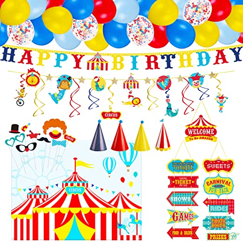 Decorlife FT-ZH-QDA042 Carnival Theme Party Decorations cover