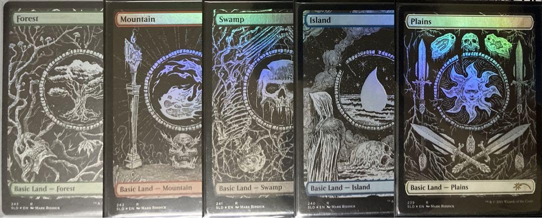 Amazon.co.jp: MTG foil英語 アーティストプルーフ 基本地形 Mark 