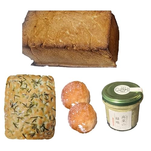 Modernist Cuisine Restaurant Hidaka 自家製パンと高菜のクリームセット