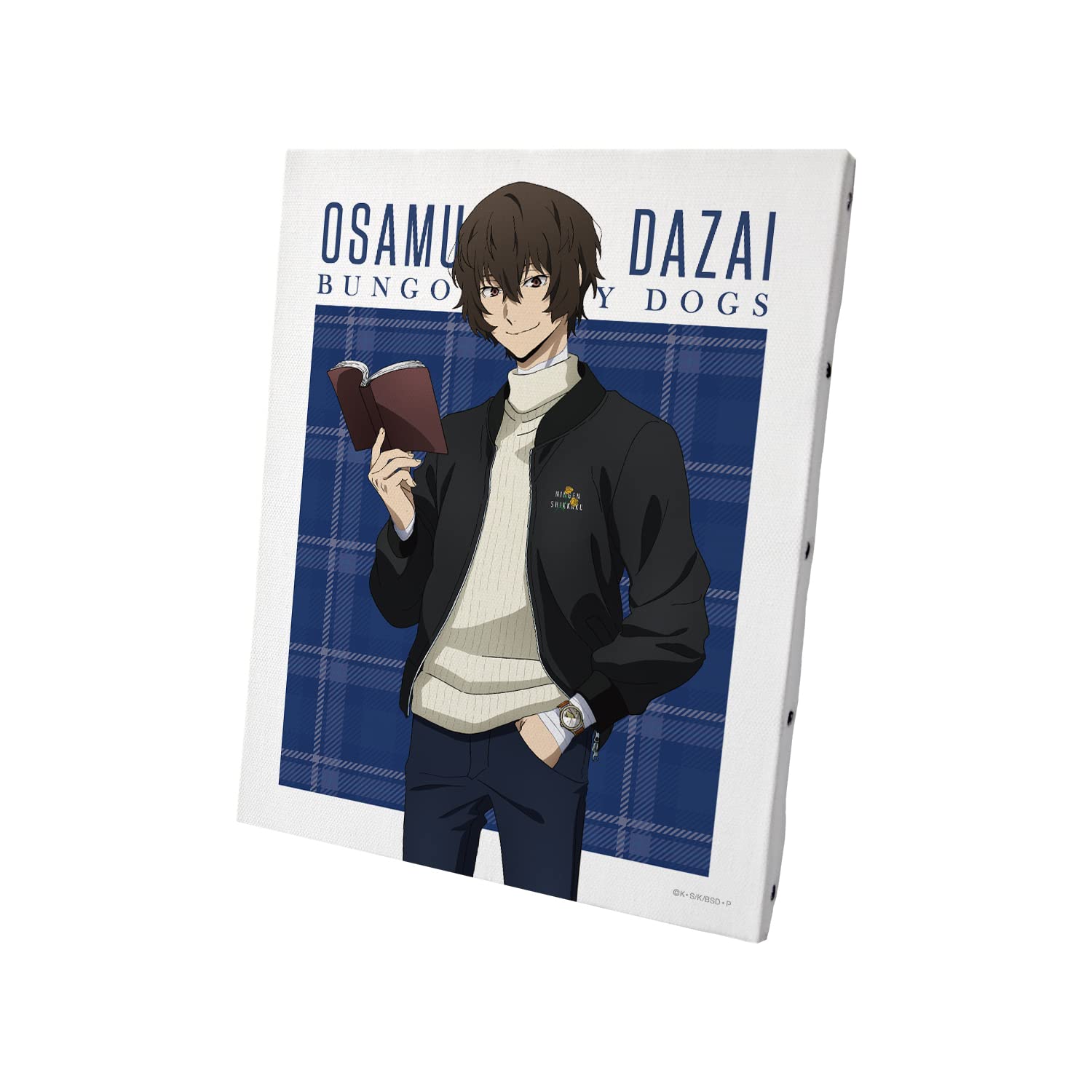 文豪ストレイドッグス　太宰治 風キャンバスアートボード（未開封） Amazon.co.jp: 文豪ストレイドッグス 描き下ろしイラスト 太宰治 冬の