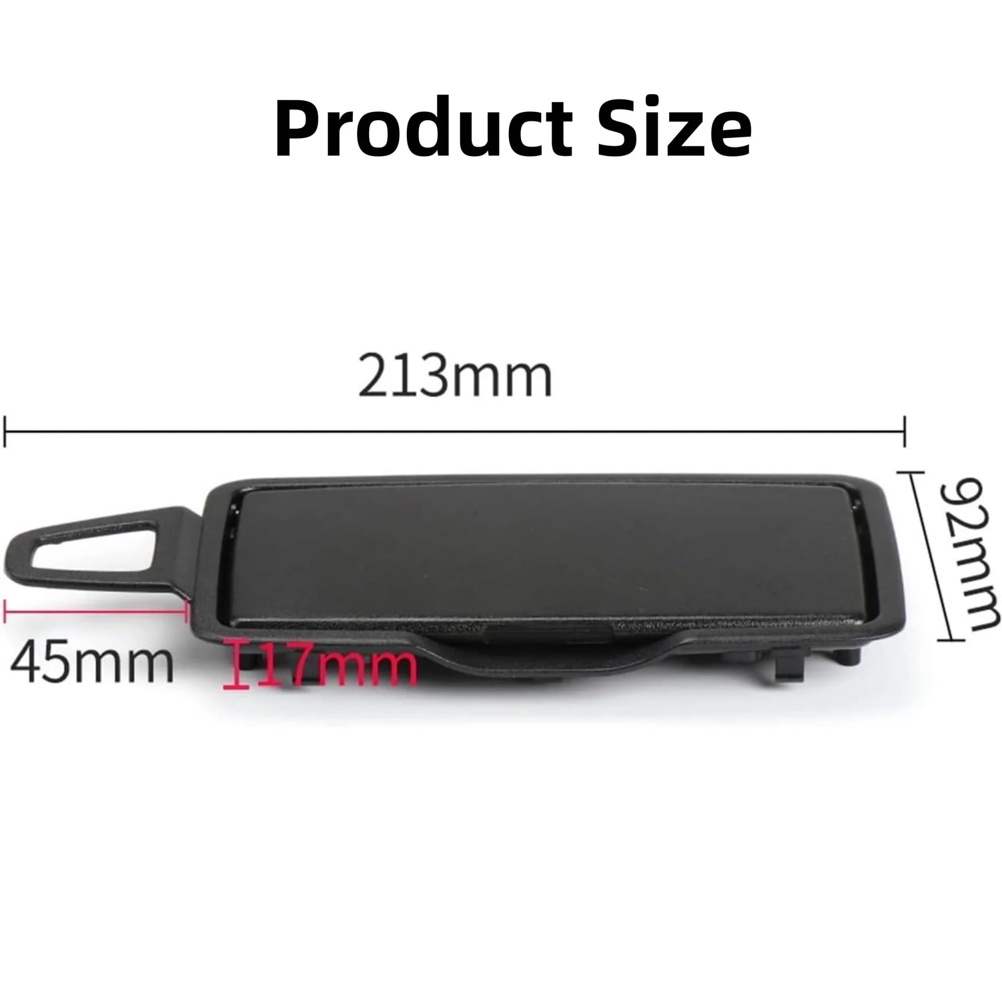 Rechte Sonnenblende Kosmetikspiegel Für Benz ML GL Für GLE Für GLS Klasse Für ML300 Für GL350 ML350 ML400 GL400 2012-2024 Auto Sonnenschutz Make-Up Spiegel(Black Right)