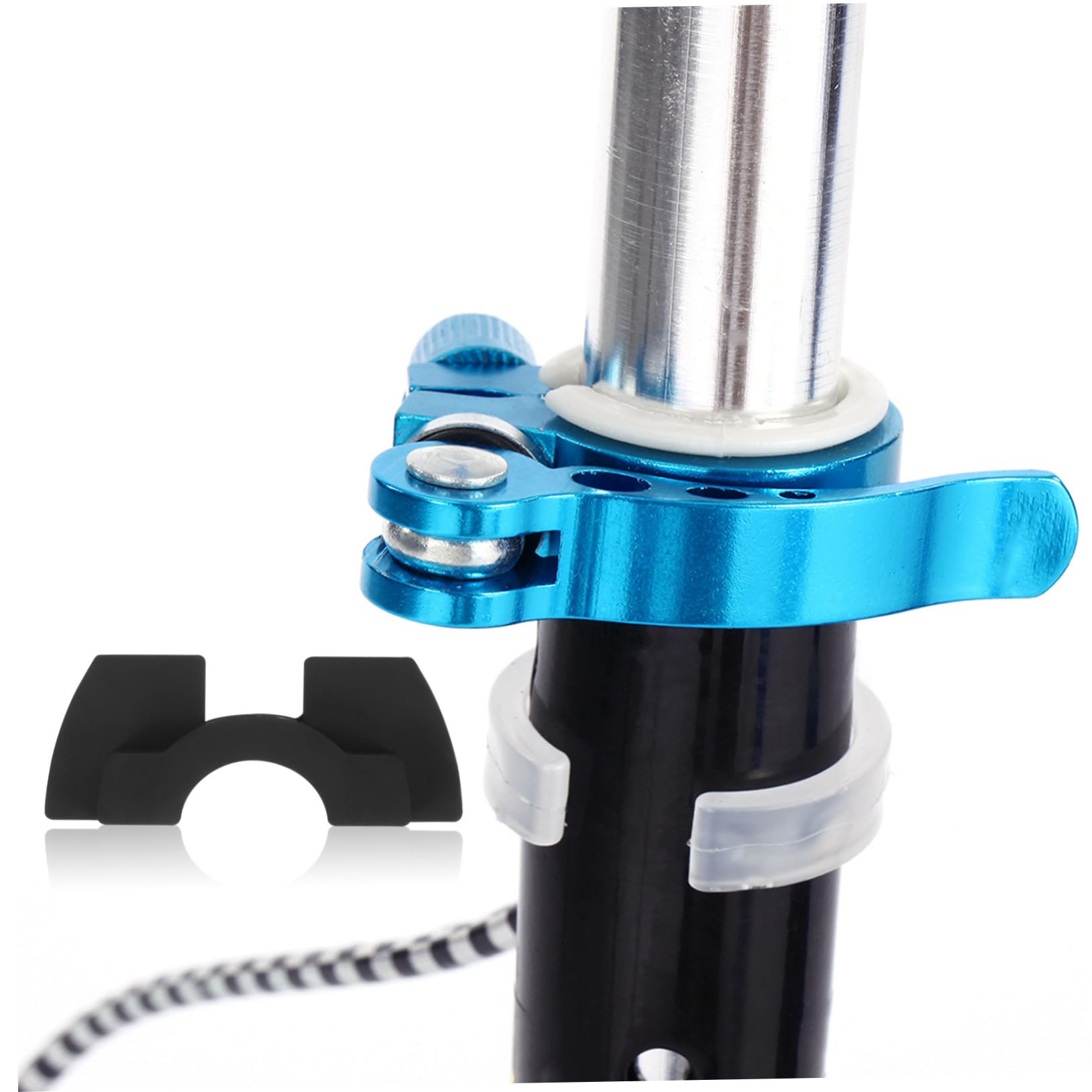 Toyvian Almohadilla Amortiguadora de Goma para Patinete Eléctrico Compatible Absorción de Impactos