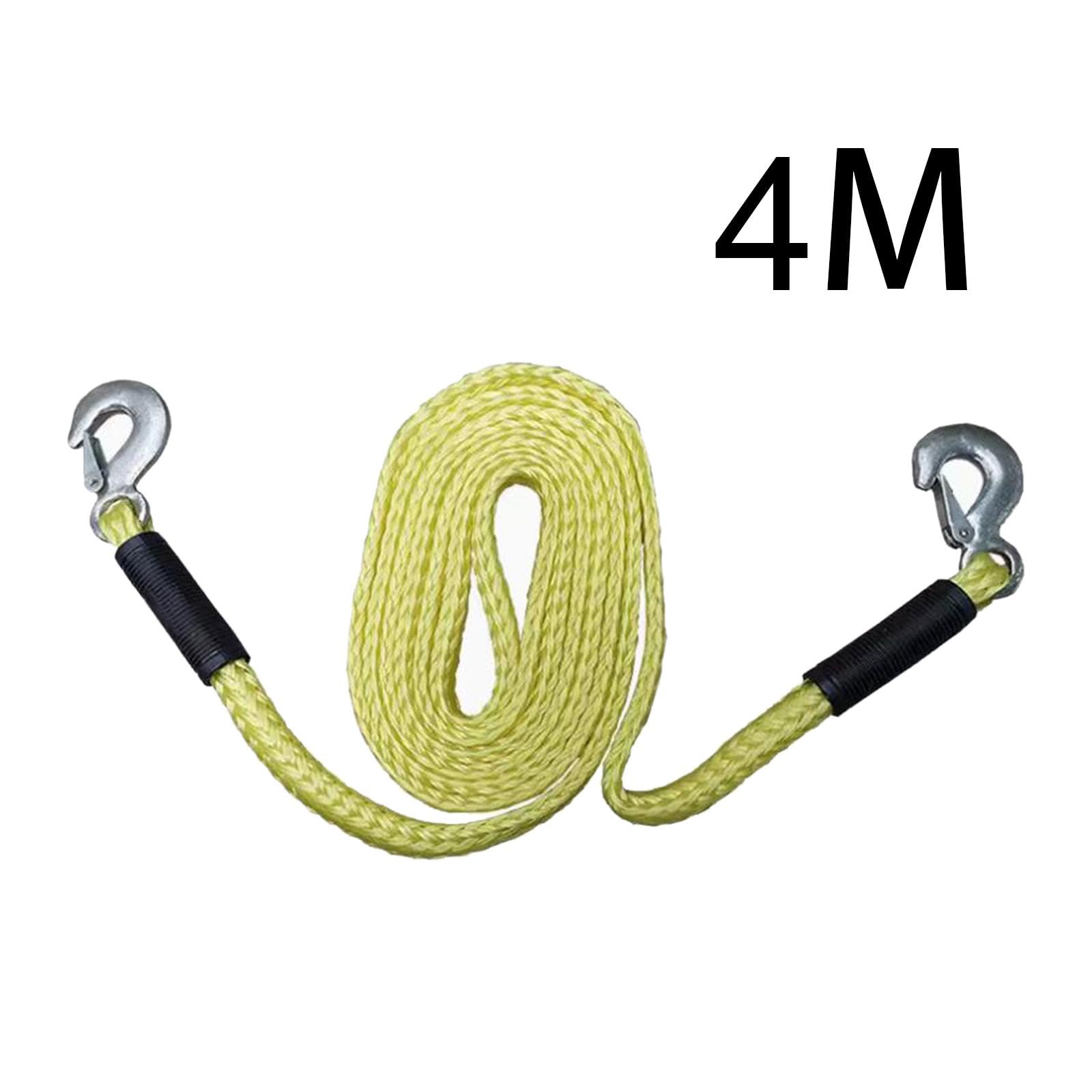 Cuerda de Remolque, Correa de Remolque con Ganchos Correa de Remolque Atv Cinturón de Remolque Herramienta Antideslizante Cuerda de Remolque Correa de Recuperación de Camión