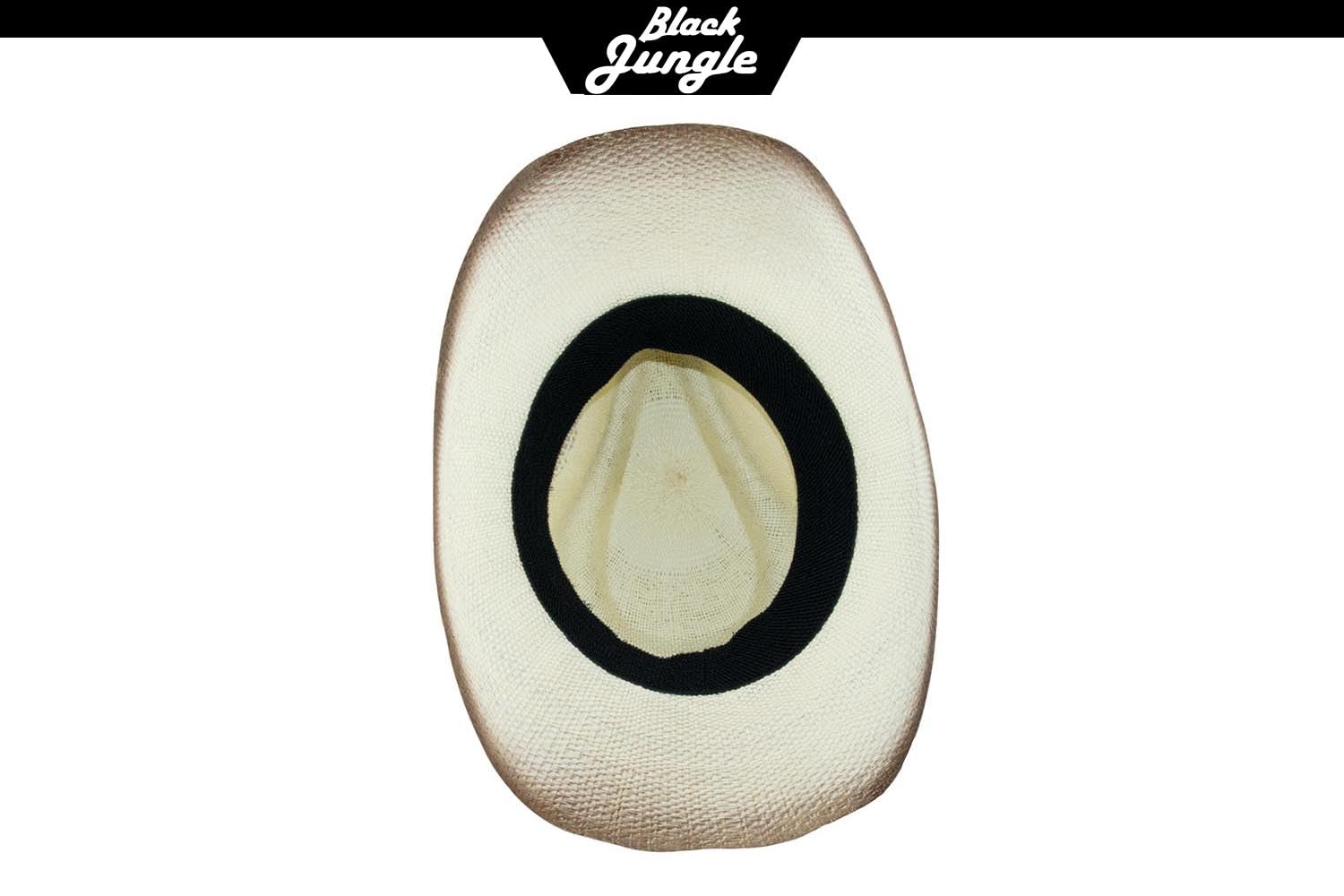 Black Jungle Manas - Sombrero de paja para el verano