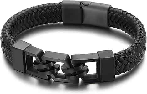 Amazon.com: Wycian Men Bracelets Clasp, Mens Stainless Steel