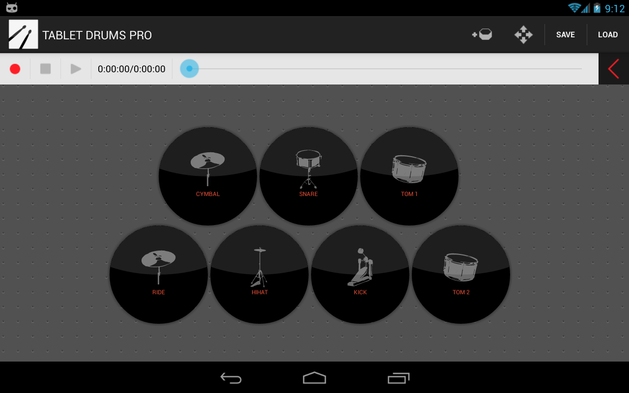 Tablet Drums Pro App on Amazon Appstore