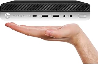 HP ProDesk 600 G4 Micro Mini Desktop Computer, Intel Core i5 Processor Up to 3.5Ghz, 16GB DDR4 RAM 1TB M.2 SSD (Fast Boot), Windows 11 Pro, Intel UHD Graphics 630, Display Port - (Renewed)