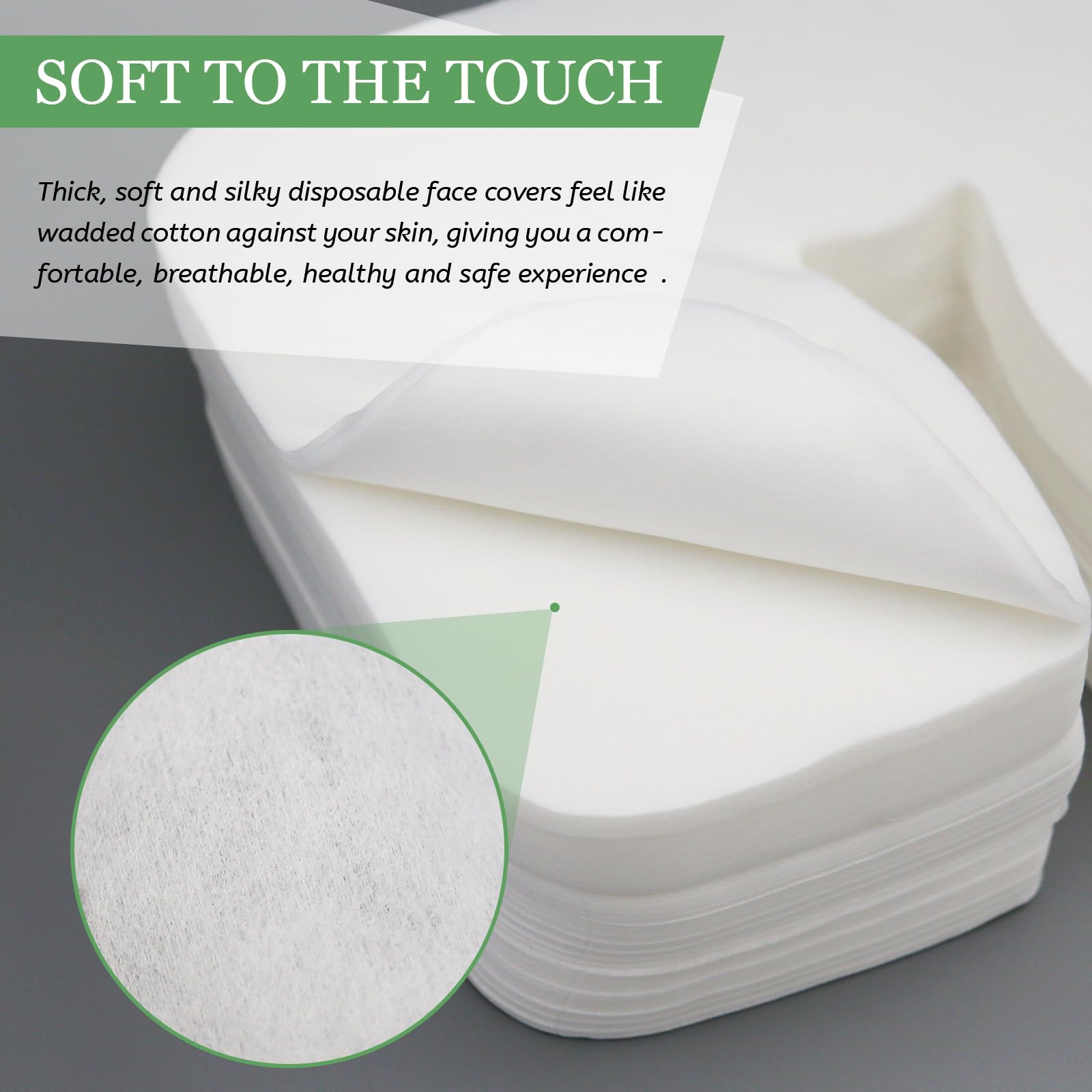 100pcs Fundas Desechables para Reposacabezas de Mesa de Masaje, Fundas Desechables Masaje Cojín Desechable de Masaje para Profesional para SPA Masaje Tatuaje - 36 x 27cm