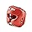 MaxxMMA Headgear L/XL Boxing MMA Training Kickboxing Sparring Karate Taekwondo (Red)