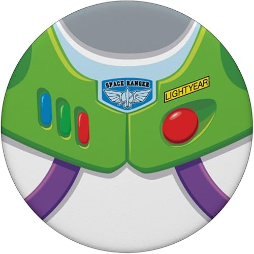 Miniatura 3 de Disney and Pixar Toy Story 4 Buzz Lightyear Suit - PopSockets agarre y soporte para teléfonos y tabletas, Negro