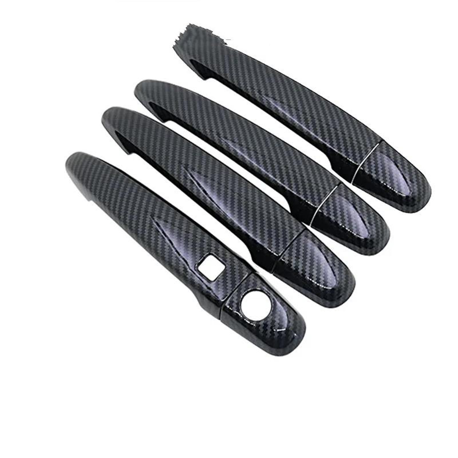 NOHEEU Car Door Handle Cover Exterior Trim Decorative Accessories for Toyota for Tacoma MK2 2005-2015(Style 3)