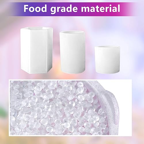 Miniatura 8 de 5 moldes de vela moldes de vela en forma de pera cilíndrica moldes de jabón geométricos 3D moldes de silicona para botella de pera velas de resina