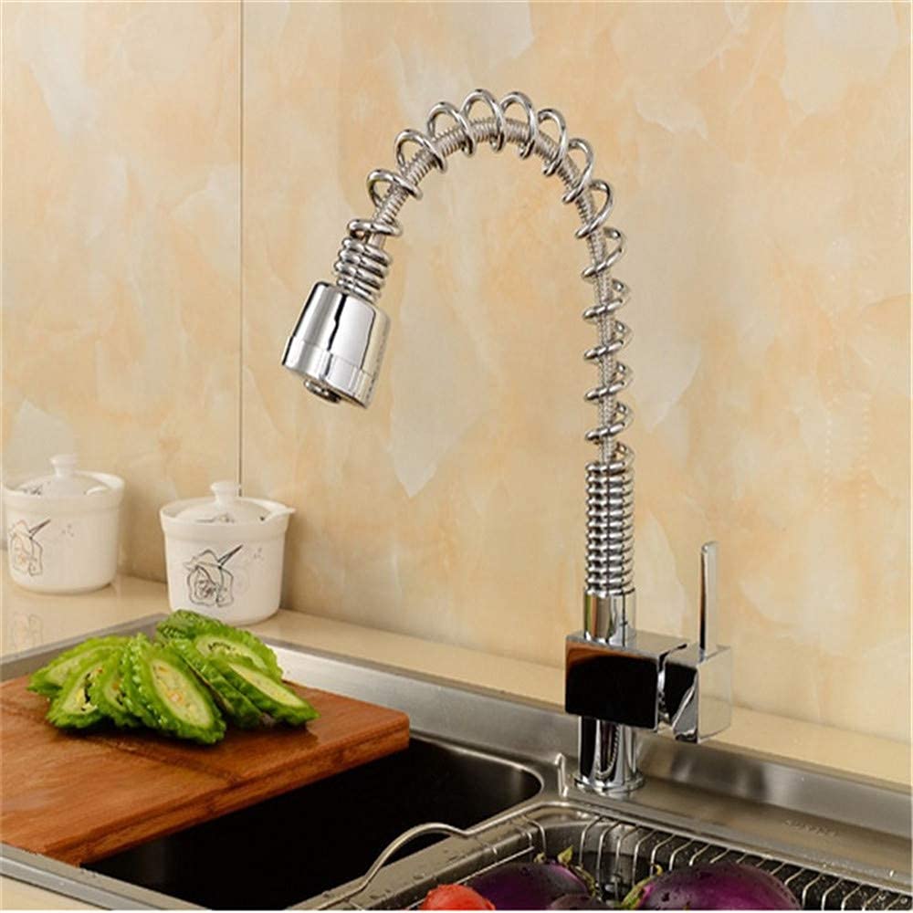 Cabezal rociador de grifo mezclador con muelle de diseño Kitchen Spring