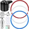 Sealing Ring Steam Release Valve Float Valve Anti-block Cover Replacement Parts for Instant Pot Duo 3/5 / 6 QT, Duo Plus 3/6 QT Pressure Cookers Float Valve Gasket Anti-block Cover Bracket