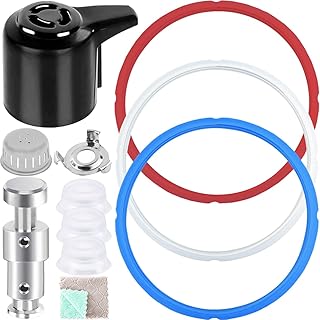 EATBALE Spare Parts Sealing Ring Steam Release Valve Float Valve Anti-lock Lid for Instant Pot Duo 3/5 / 6 QT, Duo Plus 3/…