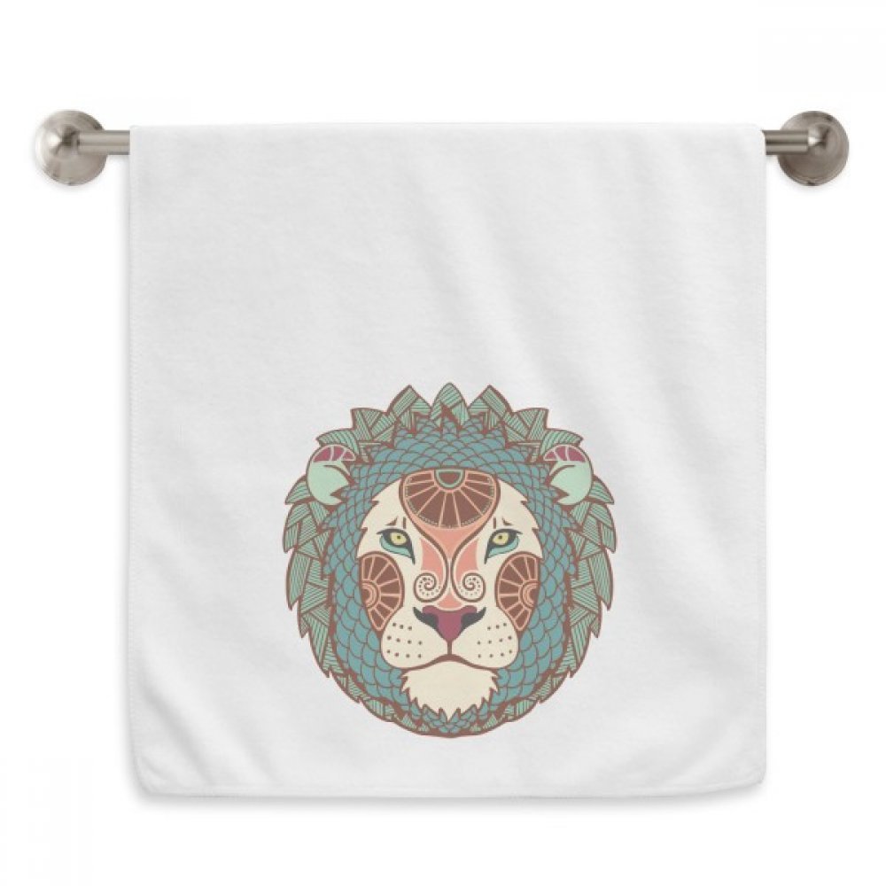 Serviettes douces constellation Lion 13X29 pouces pour peaux sensibles et visage