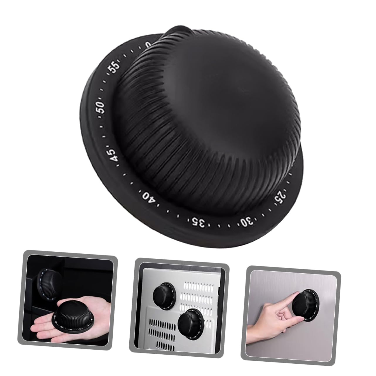 Artibetter 4piezas Temporizador Mecánico Inoxidable para Cocina Cronómetro De y para Cocinar y Asignaciones Diseño Elegante y