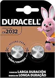 Duracell Pilha Moeda CR 2032 Com 2 Unidades