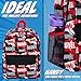 Marvel Avengers Backpack for Kids Teens Bookbag with Double Straps Daypack Backpacks for School Travel Sports Gifts for Boys (Red/Black)