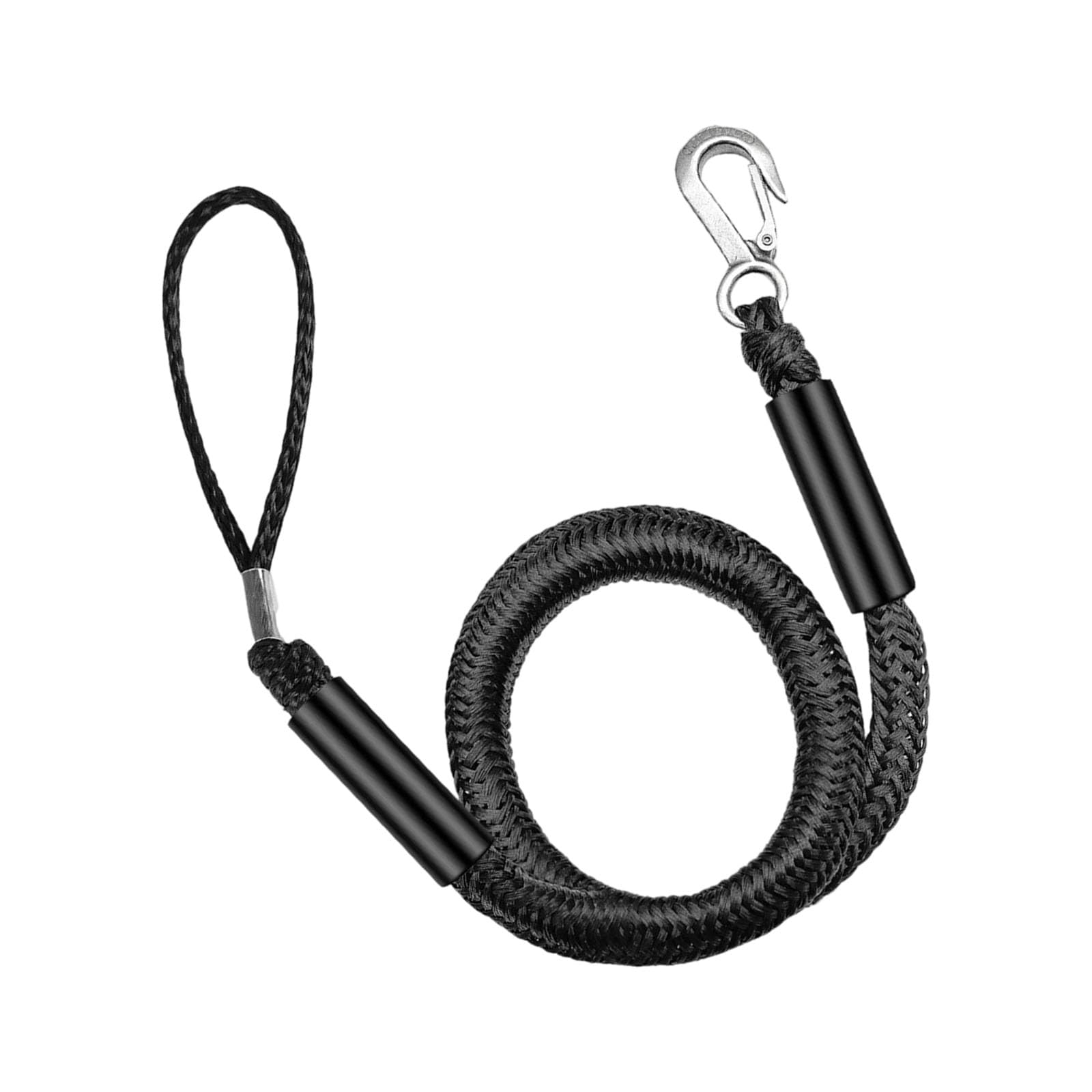 QIAOLIDA Single Hook Bungees Dock Line Heavy-Type Elastics Mooring Rope Floating Docking Cord For Motorboat Kayaks Canoed Marine