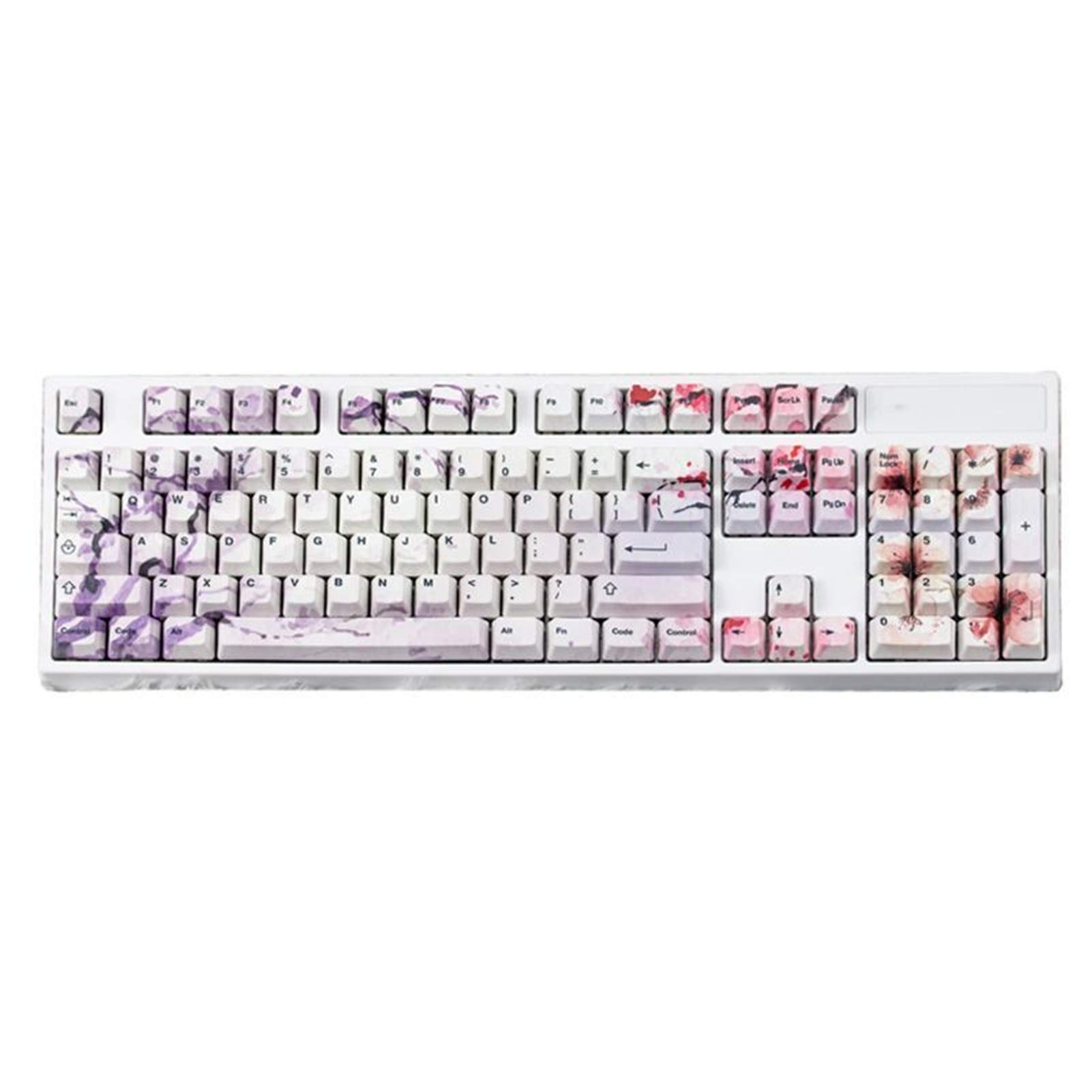 Buy Computer Keyboards 108 Key OEM PBT KeyCaps Full Mechanical Keyboard