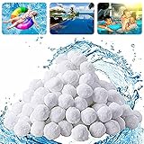 700g Bolas Depuradora Piscina, emplazar 25 kg de Arena de Filtro Filtro de Fibra