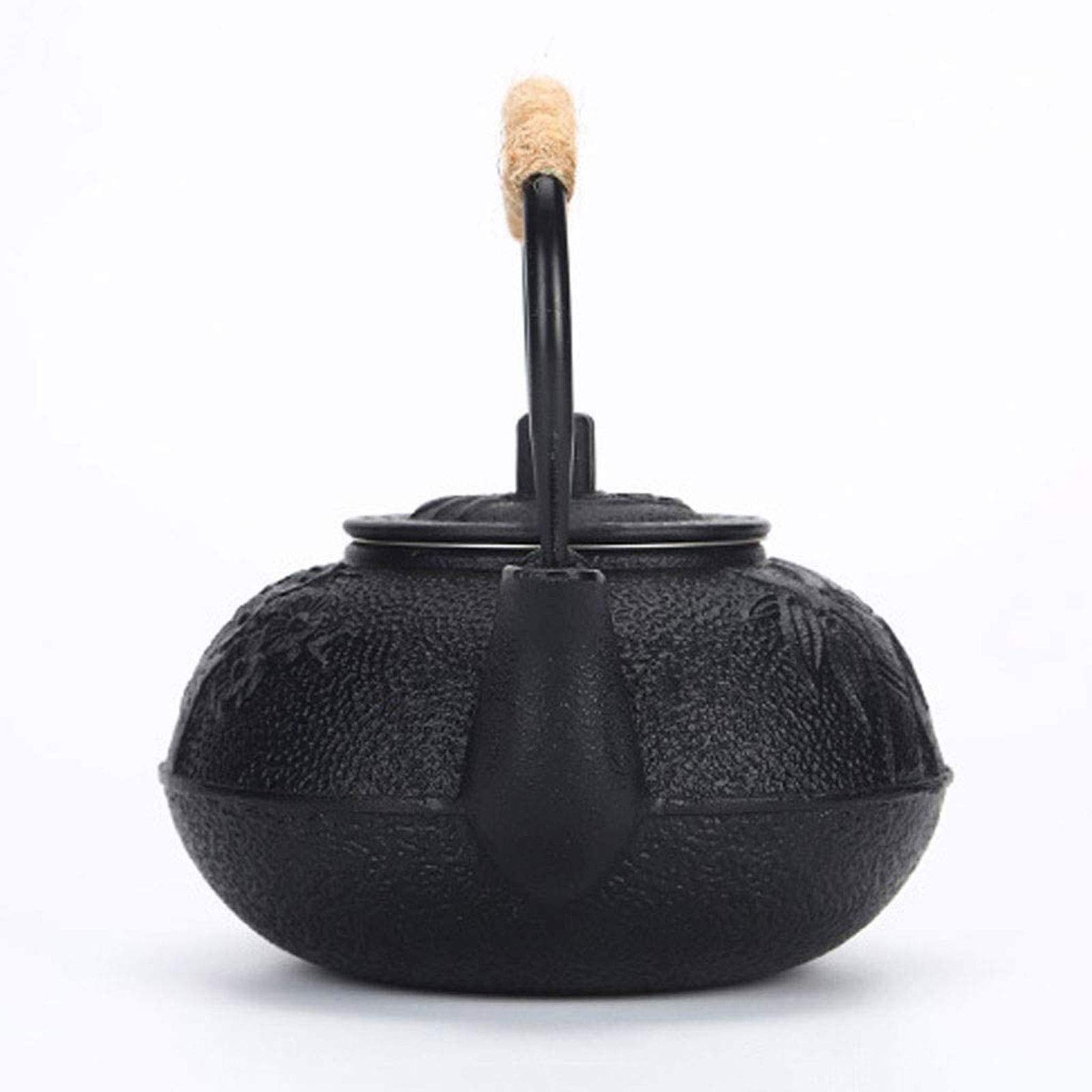 Tetera De Hierro Fundido Japonés De 600 Ml Con Infusor - Hervidor De Té De Hierro Fundido Mantiene La Temperatura - Vintage Lilac Blossom Tea Kettle - Artículo Del Coleccionista Para El Té Aficionados